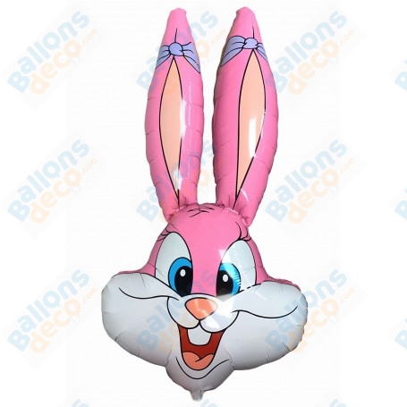 Ballon Babs Bunny Tiny Toons Lapin Rose