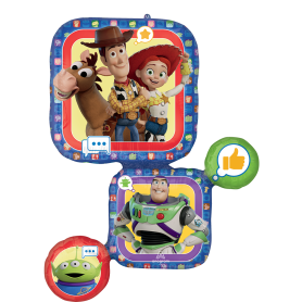 Ballon Toy Story 5 Cluster Disney Pixar, Décorations ballons pour anniversaire.