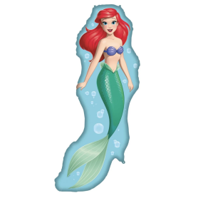 Ballon Ariel La Petite Sirène 99 cm Disney, Décorations ballons pour anniversaire.