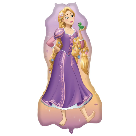 Ballon Princesse Raiponce Disney 101 cm, Décorations ballons pour anniversaire.
