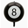 Ballon Bille de Billard Noir N°8, Décorations ballons pour anniversaire, Jeux.