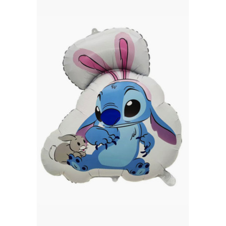 Ballon Stitch Oreilles de Lapin Disney, Décorations ballons pour anniversaire.