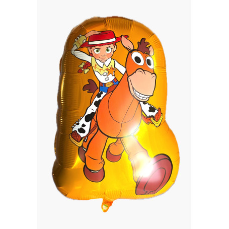Ballon Jessy et Pile-poil Toy Story, Disney, Décorations ballons pour anniversaire.
