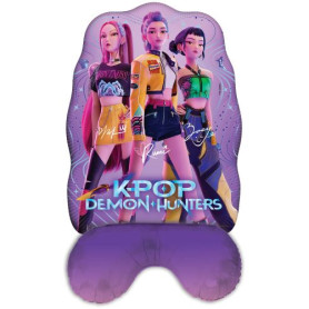 Ballon KPop Demon Hunters en groupe 90 cm, Décorations ballons pour anniversaire, série Netflix.