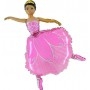 Ballon Danseuse Classique Rose, Décorations ballons pour anniversaire.