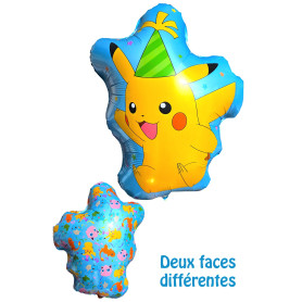 Ballon Pikachu Party Pokémon, Décorations ballons pour anniversaire.