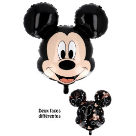 Ballon Mickey Tête 2 Faces Différentes, Décorations ballons pour anniversaire, Disneyland Paris