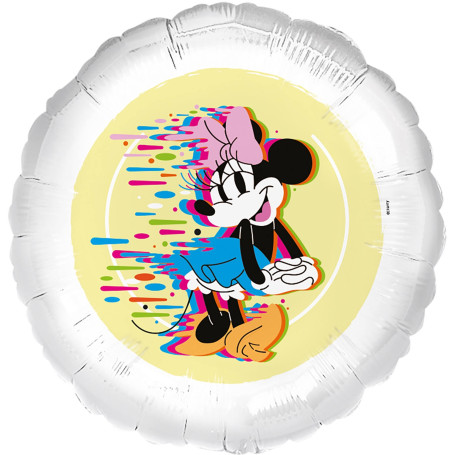 Ballon Minnie Peinture Disney , Décorations ballons pour anniversaire.