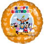 Ballon Mickey avec ses Amis Orange Disney, Décorations ballons pour anniversaire.