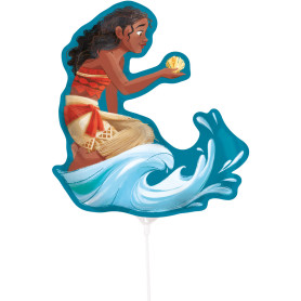 Ballon Ballon Vaiana Sur Vague Air Moana Disney, Décorations ballons pour anniversaire.