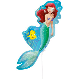 Ballon Princesse Ariel La Petite Sirène et Polochon Air Disney, Décorations ballons pour anniversaire.