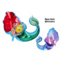 Ballon Ariel La Petite Sirène Et Polochon 2 Faces Disney, Décorations ballons pour anniversaire.