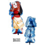 Ballon Forme Vaiana 2 et Pua 2 Faces, Ballon Princesse Disney Anniversaire, Décorations ballons pour anniversaire.