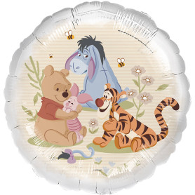 Ballon Winnie L'Ourson avec ses Amis Pastel Disney, Décorations ballons pour anniversaire.