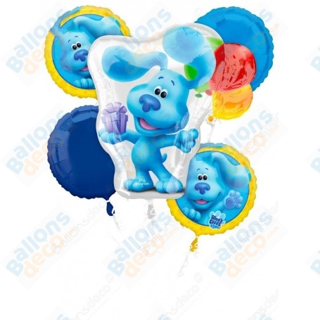 Ballons Blue's Clues en Bouquet