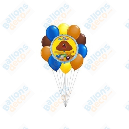 Ballons Hey Duggee En Grappe Simple