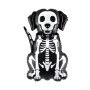 Ballon Chien Noir Squelette 93 cm, Décorations ballons pour Halloween, Coco Disney.