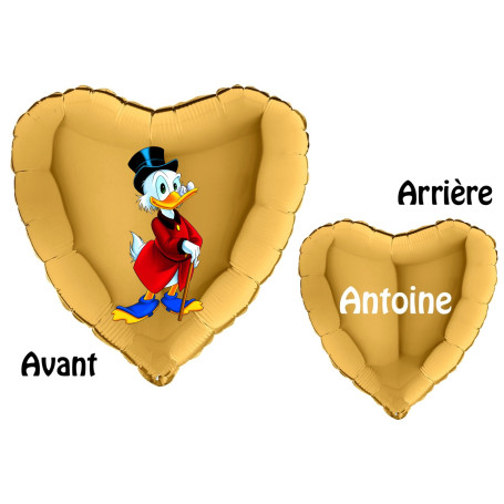 Ballon Picsou Classique Personnalisable Disney, Décorations ballons pour anniversaire.