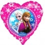 Ballon La Reine Des Neiges Coeur Flocons Disney