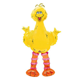 Ballon Elmo Sesame Street Géant Marcheur Anagramme, décoration ballon anniversaire personnage.