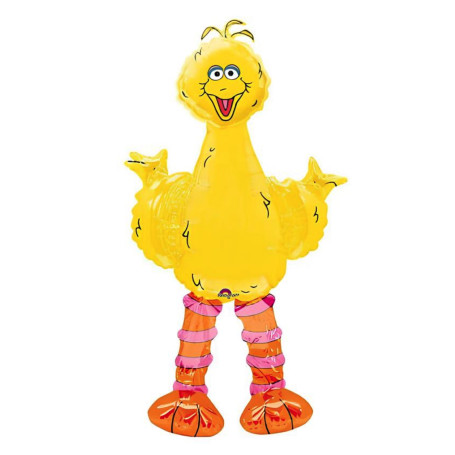 Ballon Elmo Sesame Street Géant Marcheur Anagramme, décoration ballon anniversaire personnage.