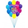 Ballons Simmer et Shine en Grappe