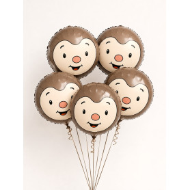 Grappe Ballons avec 5 Ballons T'Choupi, Décorations ballons pour anniversaire.