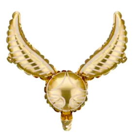 Ballon Vif D'or Harry Potter 35 cm, Décorations ballons pour anniversaire.
