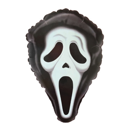 Ballon Tête de Scream Film D'horreur, décoration ballon film d'Halloween.