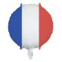 Ballon Drapeau France Rond, décoration ballon Fête national.