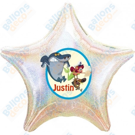 Ballon Zig et Sharko Personnalisable