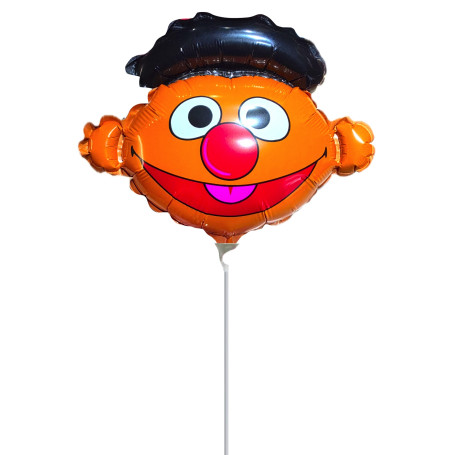 Ballon Ernest Sesame Streat Mini Air, Décorations ballons pour anniversaire.