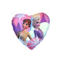 Ballon La Reine Des Neiges 2 Coeur Cérémonie Disney, Décorations ballons pour anniversaire.