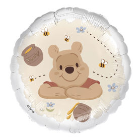 Ballon Winnie L'Ourson Miel Pastel Disney, Décorations ballons pour anniversaire.
