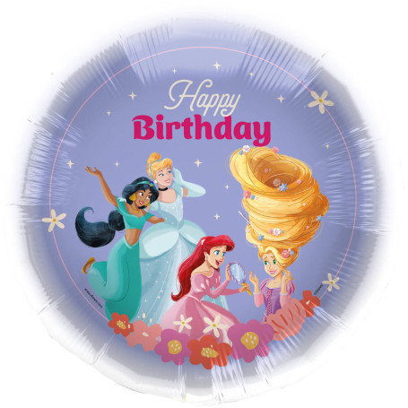 Ballon Princesses Disney Happy Birthday Violet, Décorations ballons pour anniversaire.