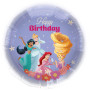 Ballon Princesses Disney Happy Birthday Violet, Décorations ballons pour anniversaire.