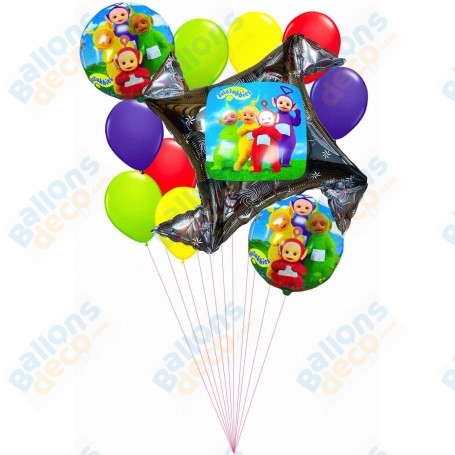 Ballons Les Teletubbies Vintage en Grappe