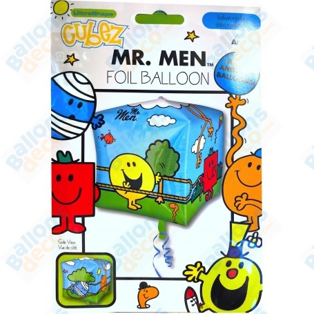 Ballon Mr Happy Cubez 4 Faces Différentes