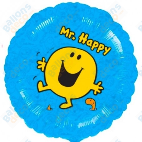 Ballon Mr Happy Jaune