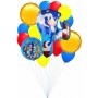 Ballons Sonic en Grappe