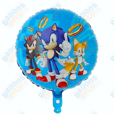 Ballon Sonic avec ses Amis