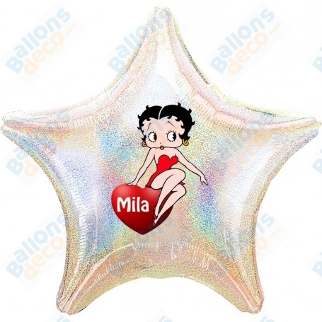 Ballon Betty Boop Personnalisable