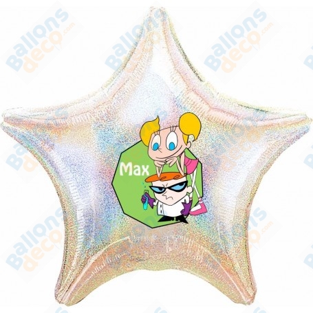 Ballon Dexter et Dee Dee Personnalisable