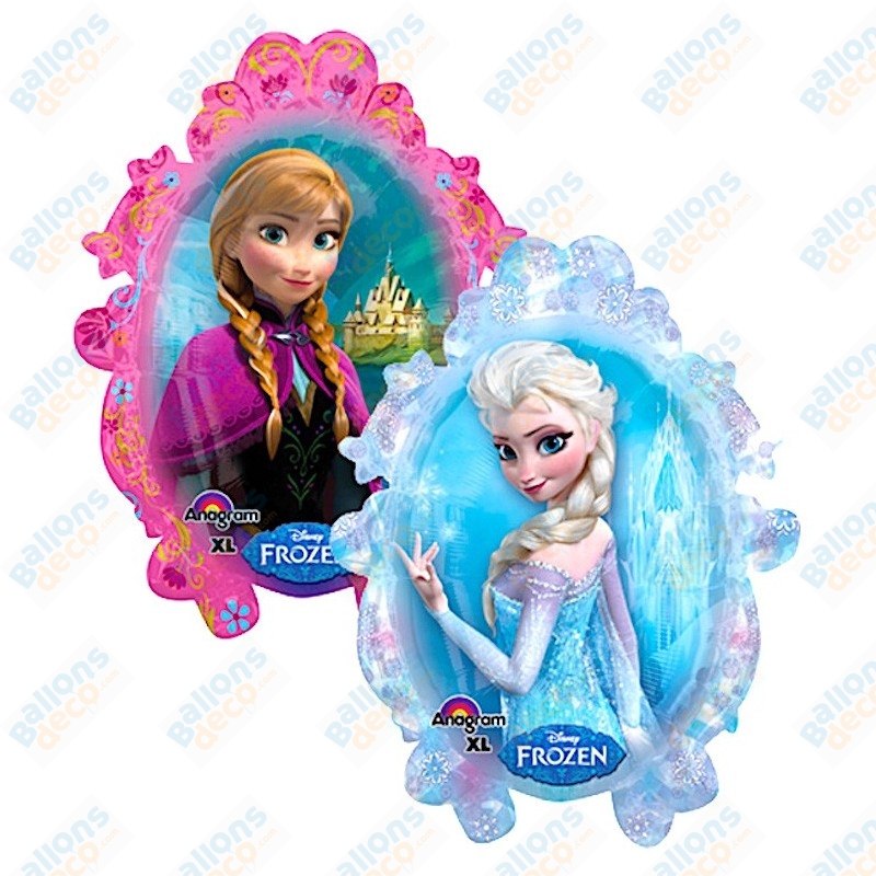 Miroir De Poche Personnalisé Elsa (Reine Des Neiges) - Prénom - Rose - 7x6 Cm