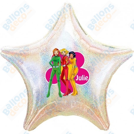 Ballon Totally Spies Personnalisable 1 face, Décorations ballons pour anniversaire, décoration manga.