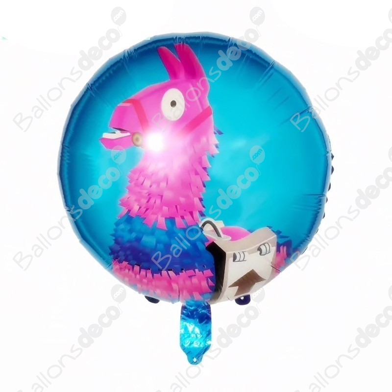 Ballon Fortnite Llama - Ballons Héros Enfants 