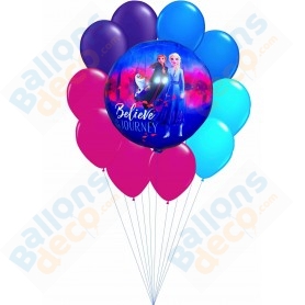 Ballon Holographique La Reine Des Neiges™ - Frozen™ - Anniversaire Enfant -  Rue de la Fête