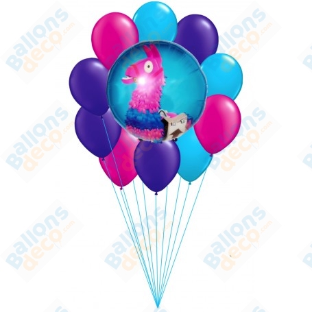 Ballons Llama Fortnite en Grappe