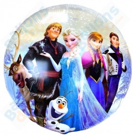 Ballon Elsa La Reine des Neiges Disney (1 à 9 ans en option)