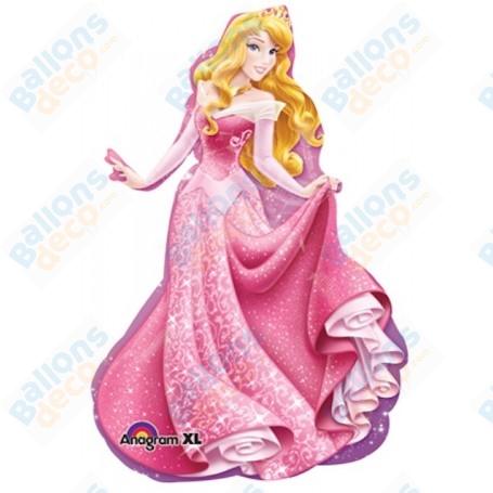 Ballon Princesse Aurore Belle Au Bois Dormant Disney, Décorations ballons pour anniversaire.
